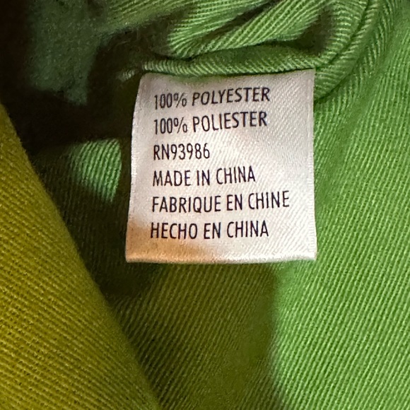 🌟3xHP🌟VTG 1990s Green Quilted Tote Bag Dark Brown Leather Trim Casual Corner - Picture 9 of 15